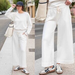 MERSEA NWT‎ Frenchie Wide Leg Pant White size XL